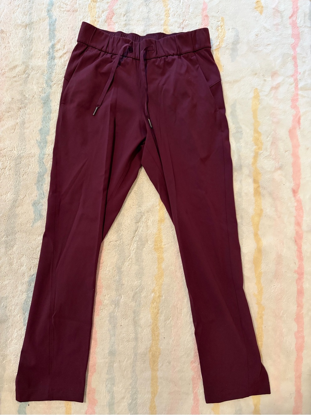 lululemon athletica Straight-Leg Pants in Plum